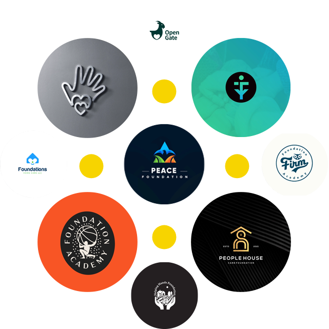 Portray Your Heroic Face with The Finest Foundation Logo Ideas